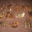 1999 gold christmas ornament sets