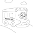 printable school bus coloring pages