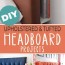 12 diy upholstered tufted headboard