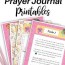 beautiful prayer journal templates