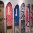 how to display a snowboard on the wall