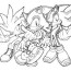 shadow the hedgehog coloring to print