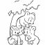 wild animal coloring pages bear cubs