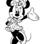 minnie mouse printable coloring pages