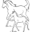 foal coloring pages coloring home