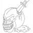 horror coloring pages free halloween