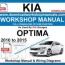 kia optima workshop repair manual