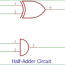 half adder circuit theory truth table