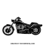 motorcycle vector art ai