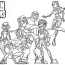 free printable teen titans coloring pages