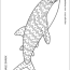 shark free printable templates