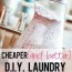 diy laundry detergent cheaper and better
