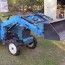 diy front end loader for garden tractor