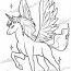 unicorn coloring pages 100 black and