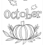 october coloring pages free october
