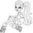 printable coloring pages monster high