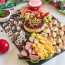 holiday appetizer snack board family
