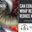 can exhaust wrap really reduce noise