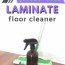 how to make diy laminate floor cleaner