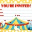 free carnival ticket invitation