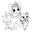 41 cutest unicorn cat coloring pages