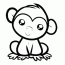 monkey coloring pages print coloring home