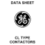 data sheet cl type contactors
