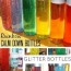 calming glitter bottles make your own