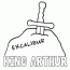 king arthur coloring page coloring home