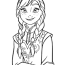 print anna coloring page frozen