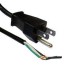 3 prong power cord with open wiring 6