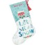 cross stitch christmas stocking kit