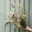 diy a dried flower hand tied bouquet