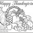 thanksgiving coloring pages to print