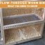 flow through worm bin what you need to