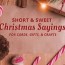 creative sayings about christmas