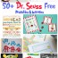 dr seuss printables and activities