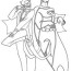 joker with batman coloring pages