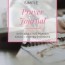 how to keep a prayer journal out upon