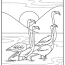 printable flamingos coloring pages