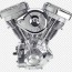 grey motorcycle engine s s cycle