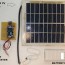 solar pv panel battery bank and the