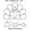 happy thanksgiving turkey coloring