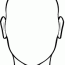blank face coloring page coloring home