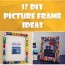 17 interesting diy picture frame ideas