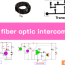 basic diy fiber optic intercom circuit