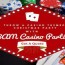 host a casino themed christmas party in