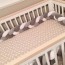 make your own braided crib bumper