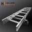 stainless metal cable tray ladder