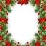 vector christmas frame decorations